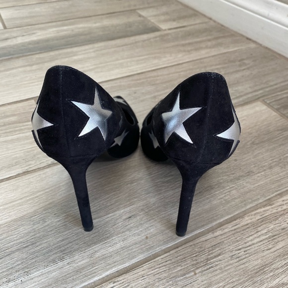 Saint Laurent Paris Suede Star pumps - Picture 3 of 4